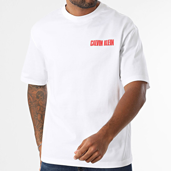 Calvin Klein Ανδρική κοντομάνικη μπλούζα Relaxed Vert Logo Tee